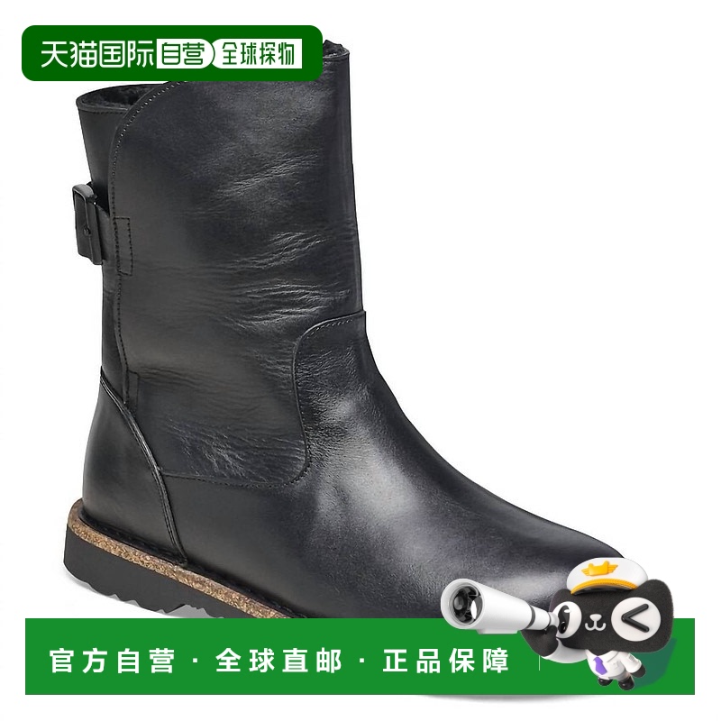 自营birkenstock乌普萨拉皮革羊毛靴 - 常规/宽款黑色 - 黑色 【