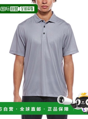 自营Cutter & Buck Pike Eco Tonal Geo Print Recycled Polo Shi