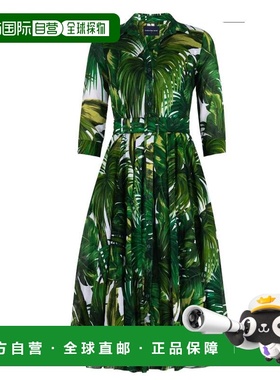 自营samantha sungHonolulu Palm Aster Dress Dress - white pin