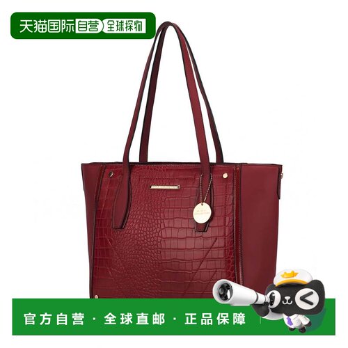自营mia k collectionRobin Tote Bag red 美国奥莱直发托特包