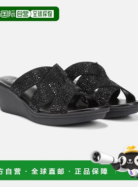 自营Naturalizer Rowena I9067F1001 Sandals Women'sBlack Wedge