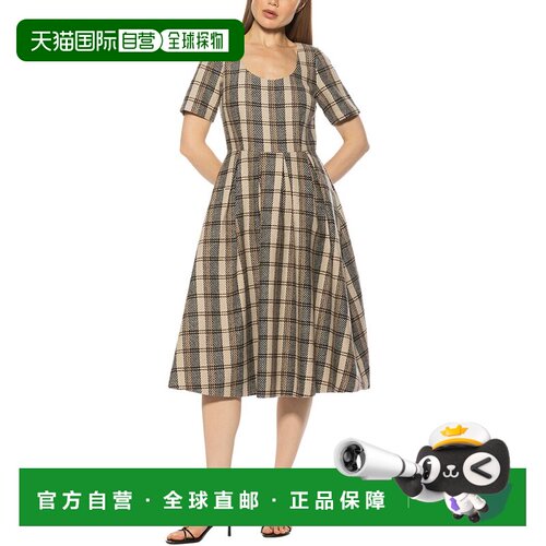 自营Alexia Admor Imani连衣裙-棕色 美国奥莱直发