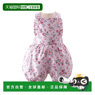 自营Rachel Riley Rose Dungaree-粉红色 美国奥莱直发