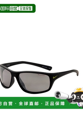 自营Nike Men's 64 mm Black Sunglasses - matte blk 美国奥莱直