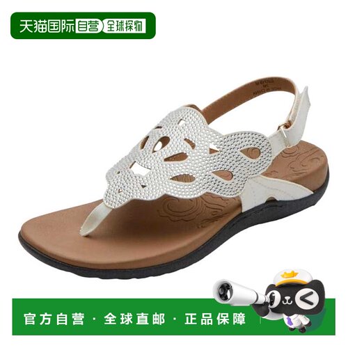自营Rockport Ridge吊带白色Bling CJ1919女士-白色 美国奥莱直发