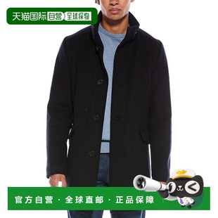 Blend Wool Melton Coat 美国奥莱直发 自营Kenneth blue Cole