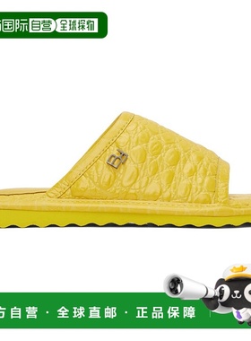 1h可退 香港直邮潮奢 BY FAR 女士 黄色 Ari 凉鞋 23CRARSDUKCCE