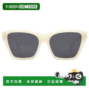 自营Burberry Arden Dark Grey Cat Eye Ladies Sunglasses BE439