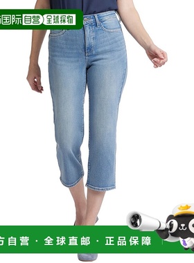 自营 NYDJ Joni Blue Valley卡普里牛仔裤-蓝色 美国奥莱直发