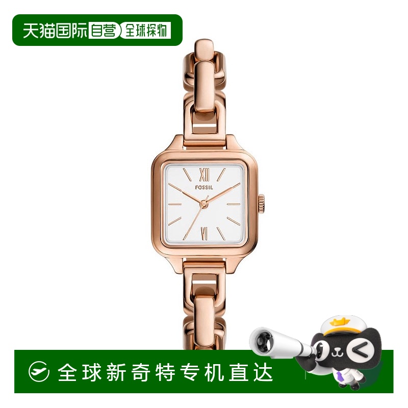 1小时内可退 【美国直邮】fossil 女士 休闲手表化石