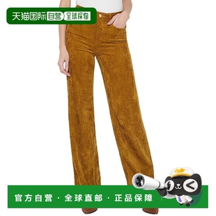 橙色阔腿裤 自营 Scottie宽腿牛仔裤 AGENCE 美国直发奥莱