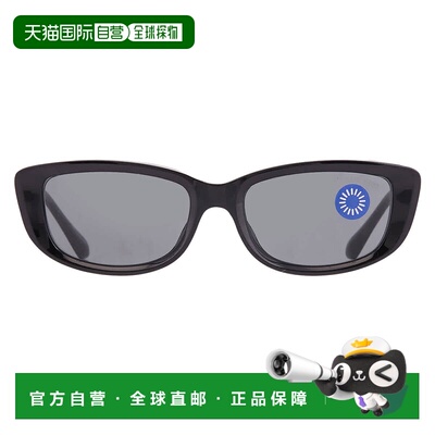 自营Michael Kors Asheville Dark Grey Cat Eye Ladies Sunglass