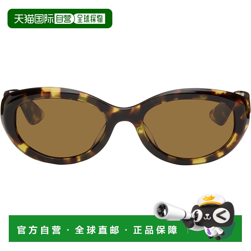 1h可退 香港直邮潮奢 KHAITE 女士 棕色 Oliver Peoples 联名 196