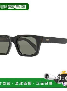自营 Retrosuperfuture 男女通用几何太阳镜 Augusto KW2 黑色 53
