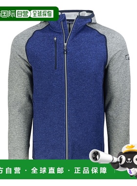 自营 cutter & buckCutter&Buck Mainsail全拉链连帽男式夹克-旅/