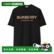 T恤 BURBERRY 自营 黑色 男士 SS2025 恤上衣男装 81042291 圆领T