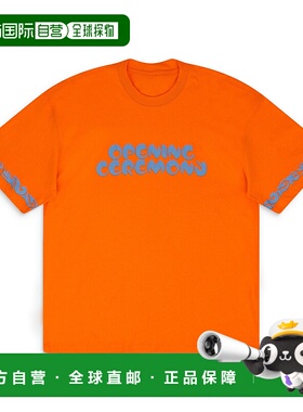 自营opening ceremonyORANGE OVERSIZED SEASONAL T-SHIRT - oran