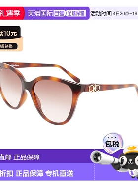 自营salvatore ferragamoFerragamo Women's Gancini 57mm Sungla