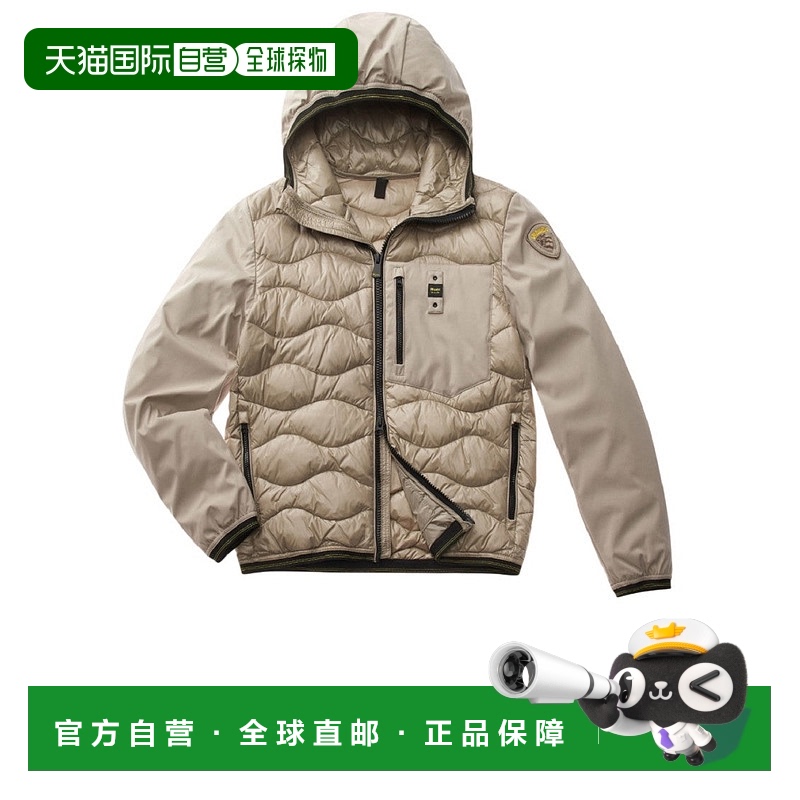 自营blauer米色羽绒服，带兜帽-中性色 【美国奥莱】直发