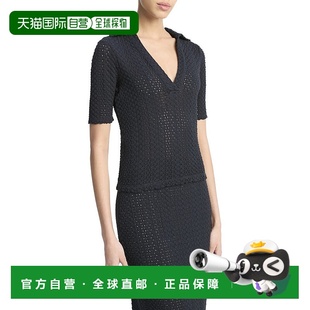 Polo 针织衫 Shirt 美国奥莱直发上衣女装 blue 自营Vince