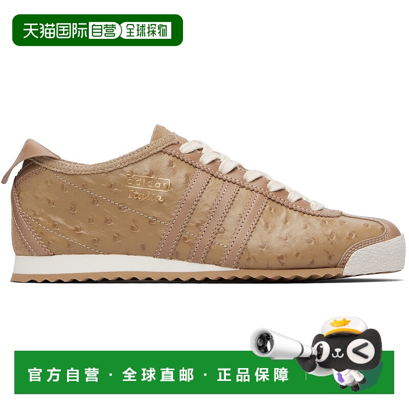 1h可退 香港直邮潮奢 Adidas 女士 驼色 Italia 60s Made In Ital