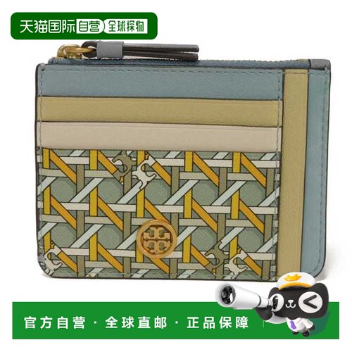 自营Tory Burch Leather Card Case (Pre-Owned) - multi-color