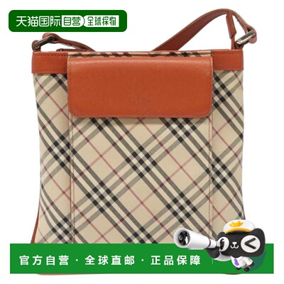 自营Burberry Nova Check Shoulder Bag Canvas And Leather Canv