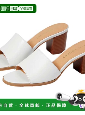 自营Jack Rogers Sabrina Mid HeeI White  111221HL03-100 Women