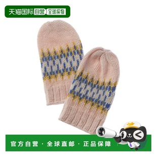 自营Portolano Cashmere Mittens - pink 美国奥莱直发