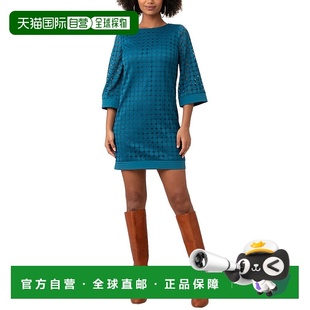 自营 Trina Turk Jenica 丝绸衬里连衣裙 - 蓝色 美国奥莱直发