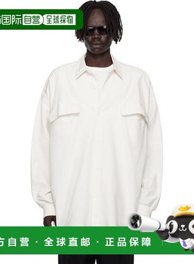 1h可退 香港直邮潮奢 Essentials 男士 白色衬衫 186SP254424F