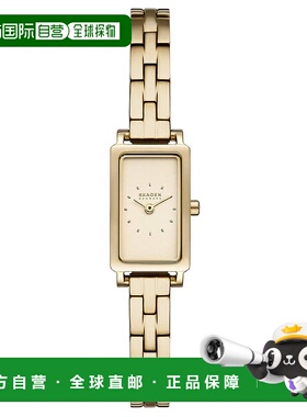 自营Skagen Women's Hagen Gold Dial Watch - gold 美国奥莱直发