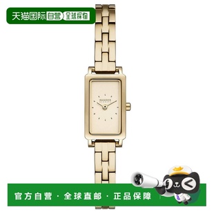 自营Skagen Women's Hagen Gold Dial Watch - gold 美国奥莱直发