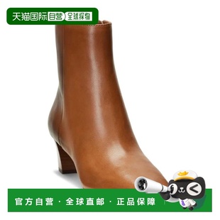 自营Lauren Ralph Lauren Willa Boots Brown Burnished Leather