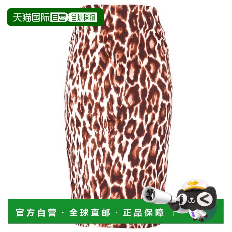 自营samantha sungDior Leopard Chloe Skirt Long Skirt - beige