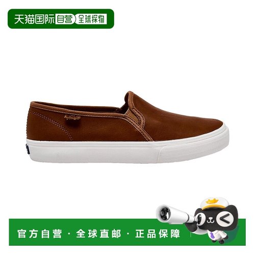 自营Keds Double Decker Cognac Leather  WH63968 Women's 美国