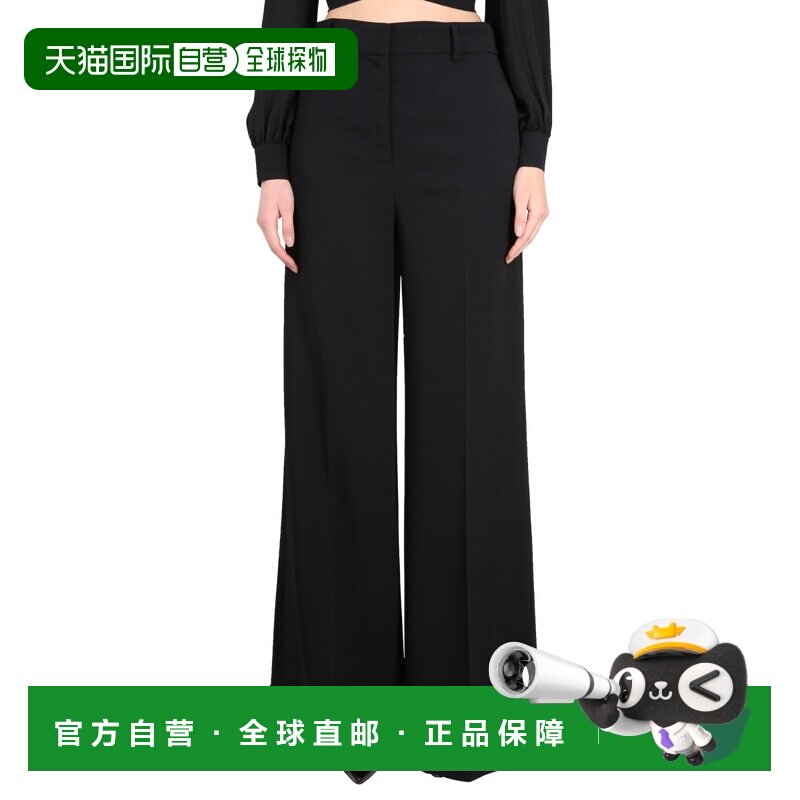 香港直邮Moschino 裤子 喇叭裤休闲裤阔腿裤西装裤03320525_0555