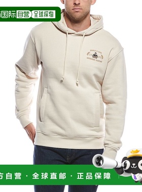 自营Scotch & Soda Fleece Graphic Hoodie - tan 美国奥莱直发