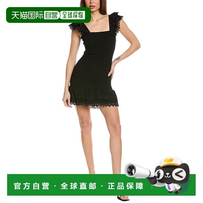 自营 Peixoto Belle 迷你连衣裙 - 黑色 美国奥莱直发包臀裙
