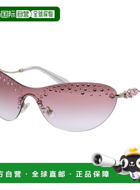 自营Swarovski  SK 7023 40138D 37mm Womens Irregular Sunglass