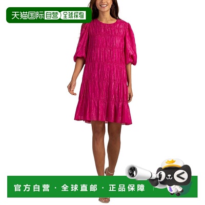 自营 Trina Turk 银色连衣裙 - 粉色 美国奥莱直发