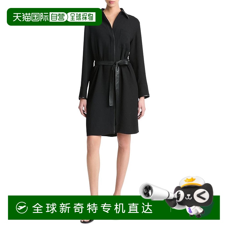 【美国直邮】vince 女士 皮质外套真皮