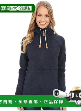 1h可退 香港直邮潮奢 fjällräven 北极狐 女士 Övik 抓绒连帽衫