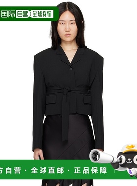 1h可退 香港直邮潮奢 Recto 女士 黑色西装外套 RCWK23RWJK04B