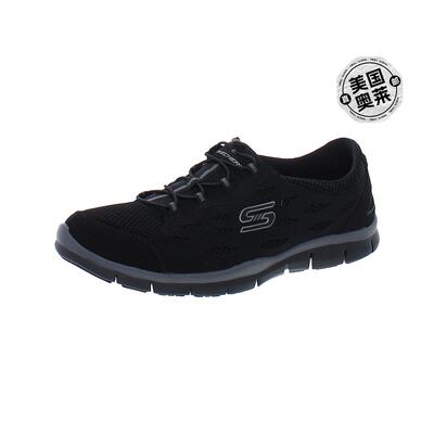 skechersGo Walk Flex - Relish 女式网状记忆泡沫一脚蹬运动鞋 -