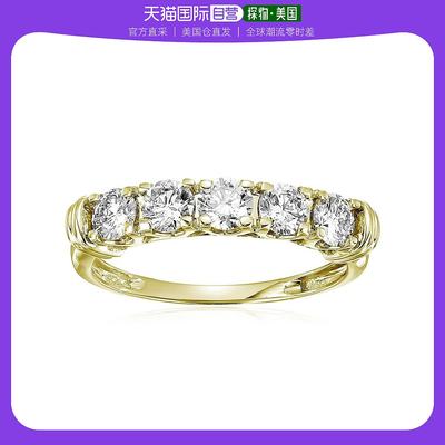 【美国直邮】vir jewels 通用 戒指宝石钻石天然白金生日婚戒黄金