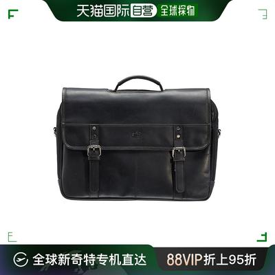 【美国直邮】mancini leather goods 男士 单肩包旅行公文包背包