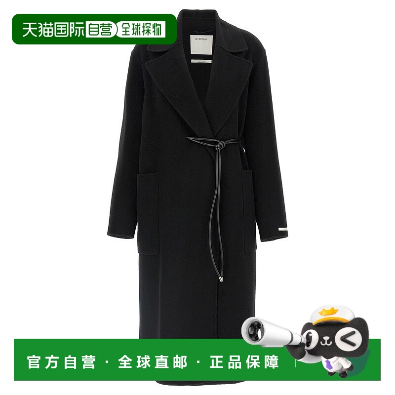 自营sportmax“Abate”外套-黑色 美国奥莱直发