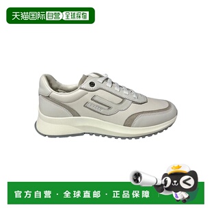 自营 Bally Demmy 6300086 Women's White Leather Sneakers - wh