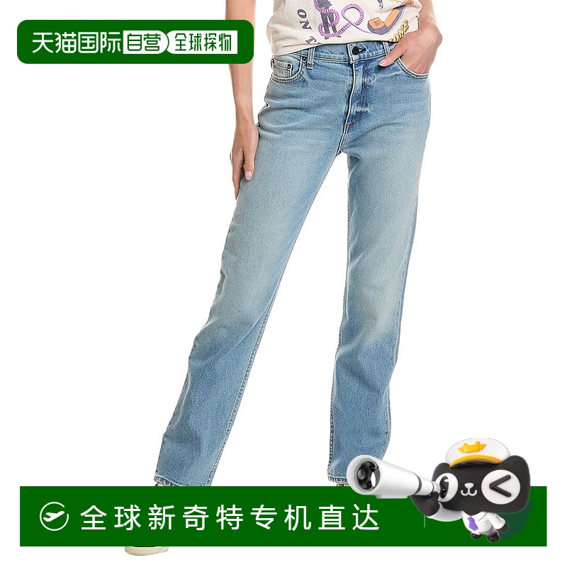 自营ASKK NY Mainstay 长款直筒牛仔裤 - 蓝色 【美国奥莱】直发